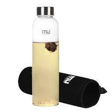 MIU COLOR MIU COLOR Stylish Portable Real Borosilicate Glass Water Bottle with Tea Infuser